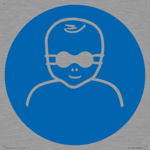 Mandatory: Protect infants eyes with opaque eye protection